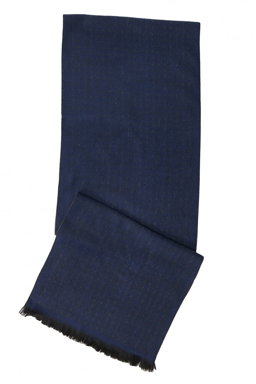 ALTINYILDIZ CLASSICS Men's Navy Blue-Grey Gray-Navy Blue Patterned Knitted Scarf