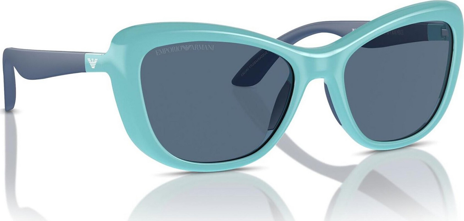 Dětské sluneční brýle Emporio Armani 0EK4004 613280 Modrá