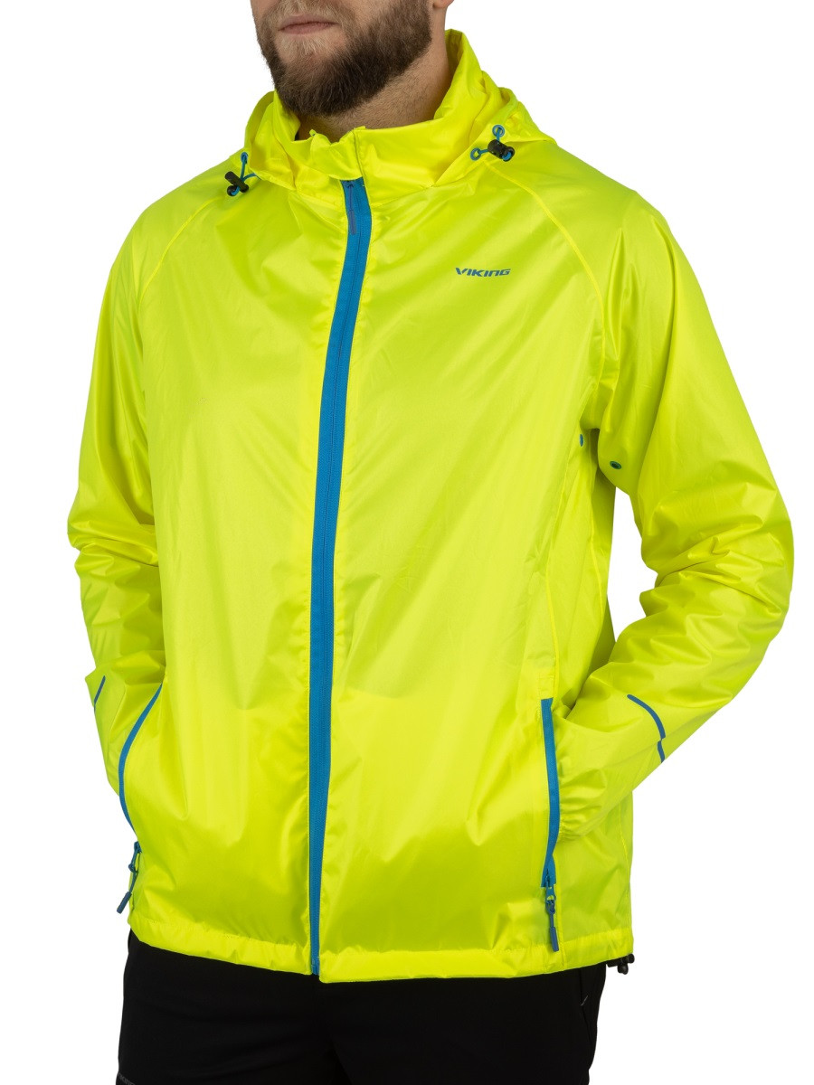 Pánská outdoorová bunda viking rainier žlutá m