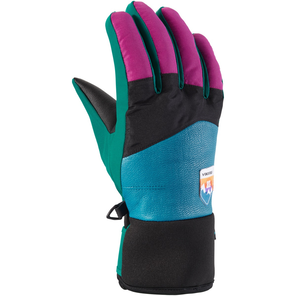 Dámské lyžařské rukavice viking downtown girl modrá 6