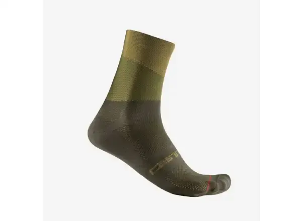 Castelli Orizzonte 15 ponožky Sage/Green vel.SM