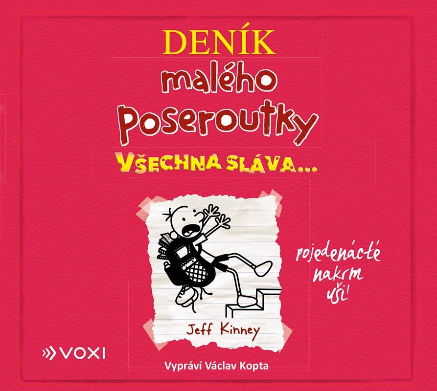 Deník malého poseroutky 11 (audiokniha) - Peter Binder