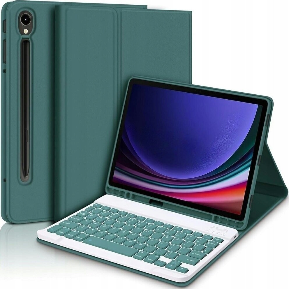Pouzdro S Bluetooth Klávesnicí Pro Samsung Galaxy Tab S9 Fe Kryt Case