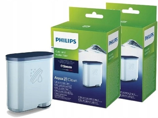 2x Filtr kávovaru Philips Saeco AquaCLEAN Originál