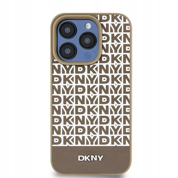 Dkny Leather pouzdro obal MagSafe cover pro iPhone 13 14 15, kožené