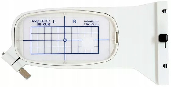 Malý tamborek RE10B 10 x 40 cm pro vyšívací stroje Janome MC400E MC500E MC550E