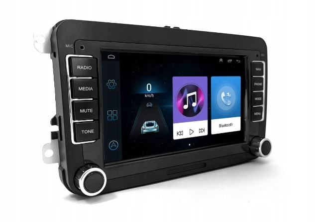 2DIN autorádio Gps navigace 7' Android CarPlay pro Vw Golf Leon