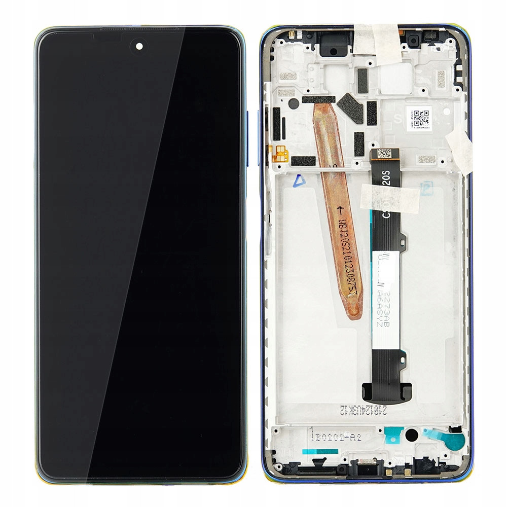 LCD displej Xiaomi Poco X3 Pro Rámeček Blue