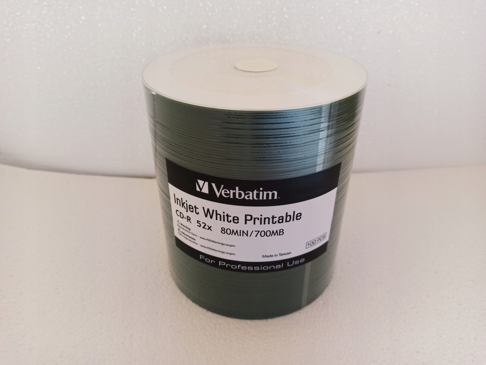 Verbatim Cd-r Printable 700MB 100ks