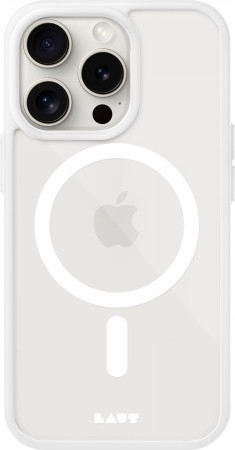 Pouzdro Case Ochranné Kryt Pro Iphone 15 Pro Magsafe Laut White