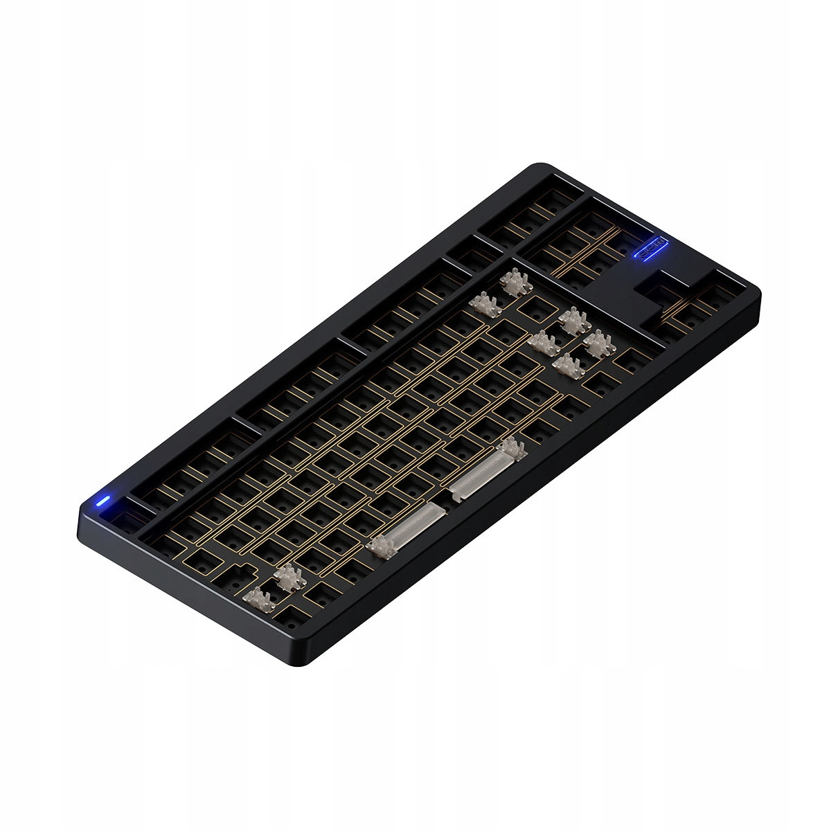 Nuphy Gem80 Qmk/via Bezdrátová mechanická klávesnice Obsidian Black