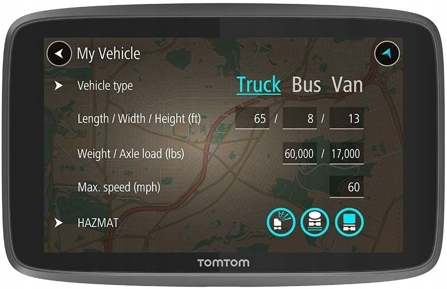 Nákladní navigace do auta TomTom Go Professional 520 5 palců