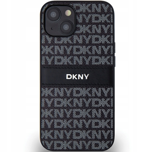 Dkny Leather pouzdro Kožené obal kryt zadní kryt pro iPhone 15 14 13