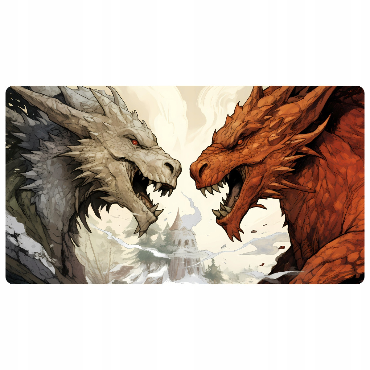 Podložka Pod Myš Dračí Bratři 61X35,5 CM Rpg