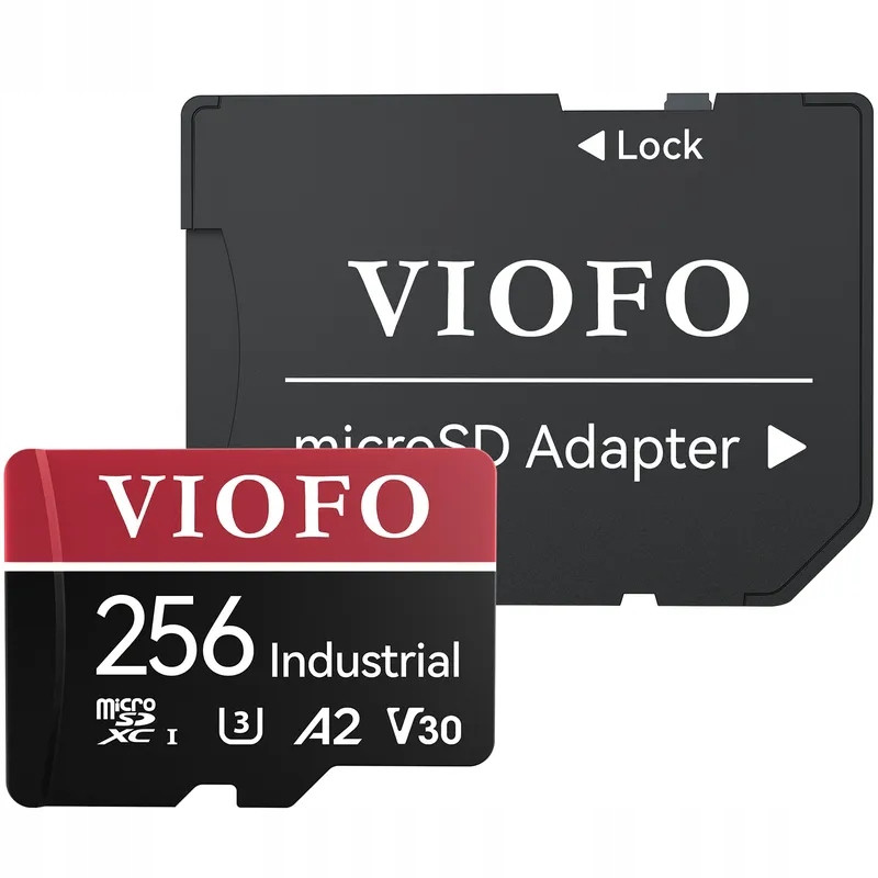 Viofo Industrial Paměťová Karta Microsdxc 256 Gb 100/80 MB/s Pro Kamery