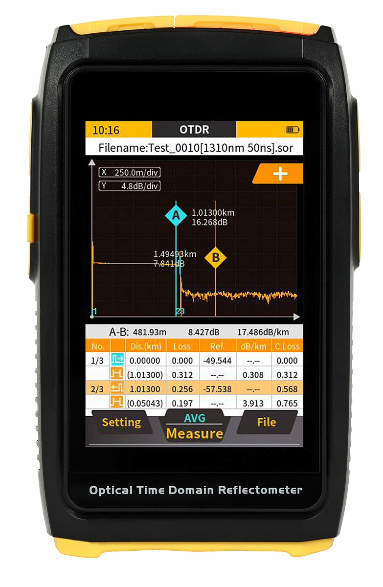 Optický tester Ultimode OR-20-S3S5-iSMV