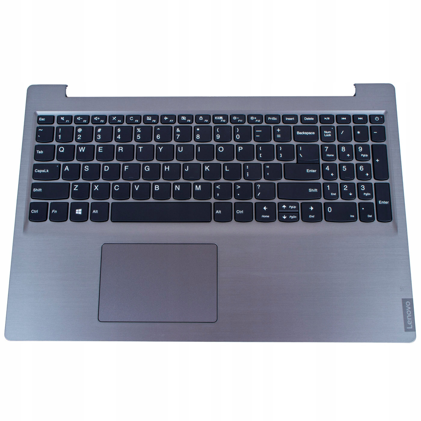 Palmrest touchpad klávesnice Lenovo IdeaPad S145 15 stříbrná