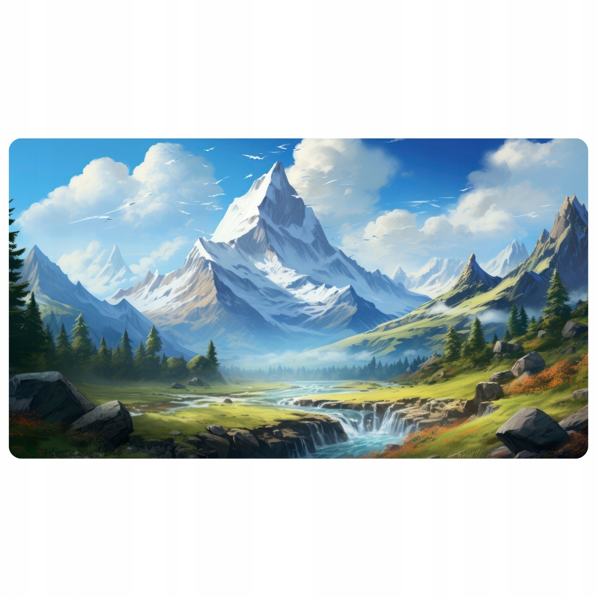 Podložka Pod Myš Klidná Polena 61X35,5 CM Rpg