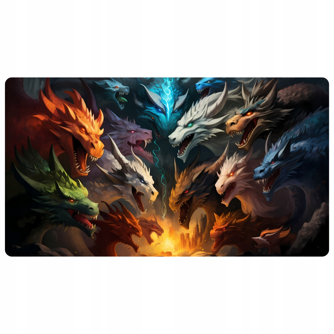 Podložka Pod Myš Dračí Války 61X35,5 CM Rpg