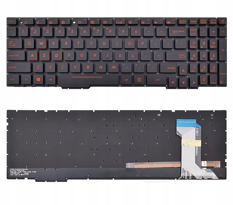 Nová klávesnice pro Asus Rog GL553VW GL553VD ZX553VD FX53VW FX53VE FX753VE