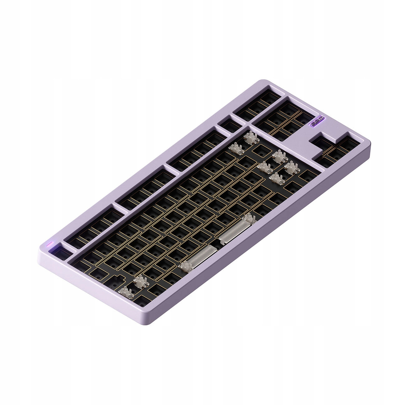 Nuphy Gem80 Qmk/via Bezdrátová mechanická klávesnice Airy Lilac