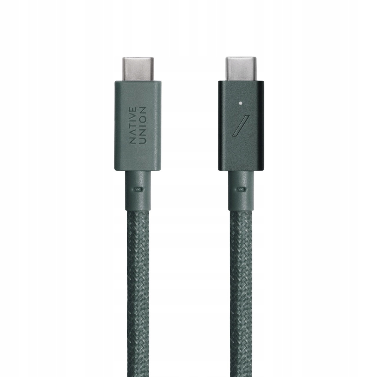 Native Union kabel Usb-c na Usb-c Belt Pro 240 W 240 cm – Slate Green