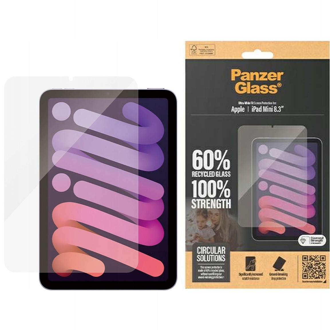 PanzerGlass ochranné sklo na displej pro iPad Mini 6 2021 na tablet