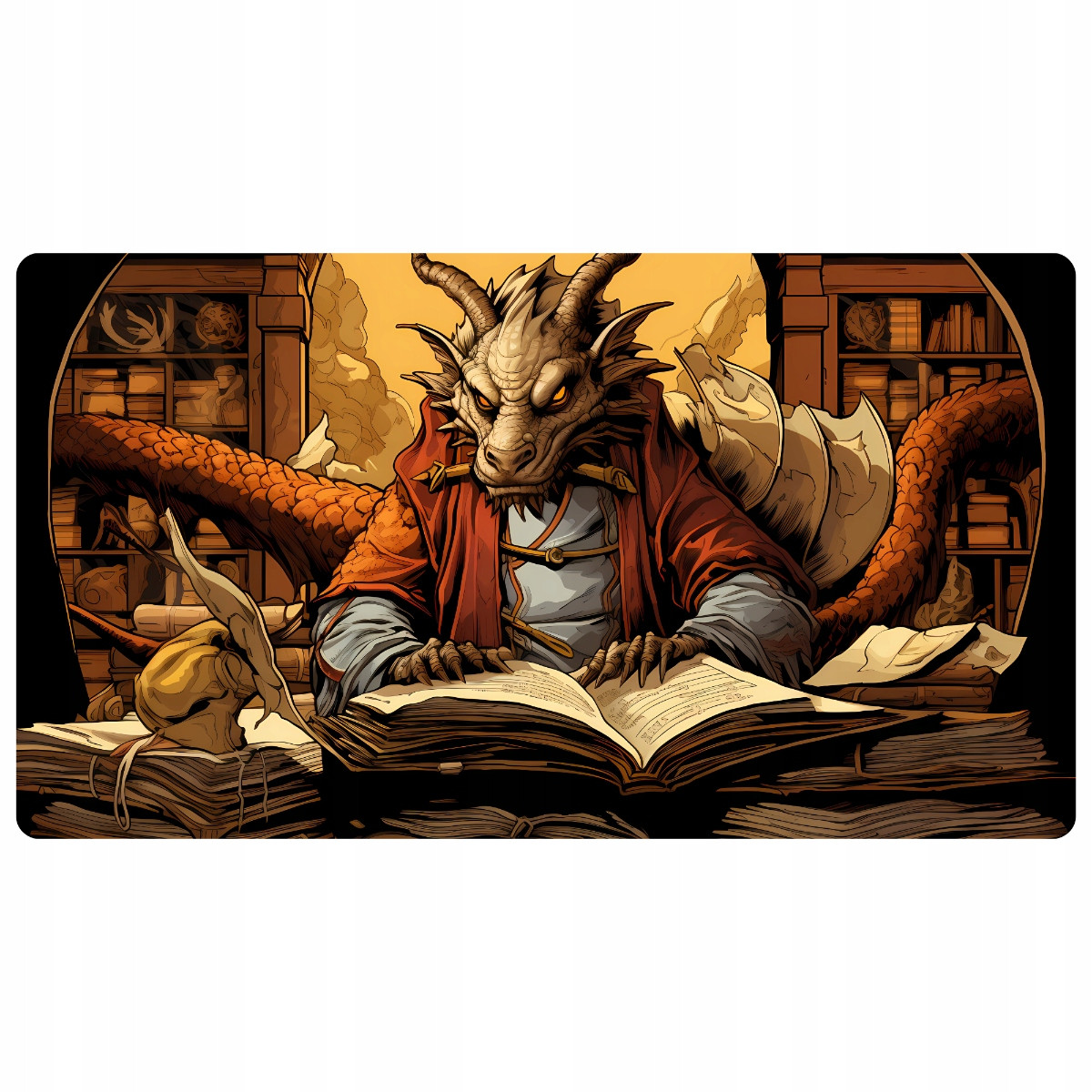 Podložka Pod Myš Učený Drak 61X35,5 CM Rpg
