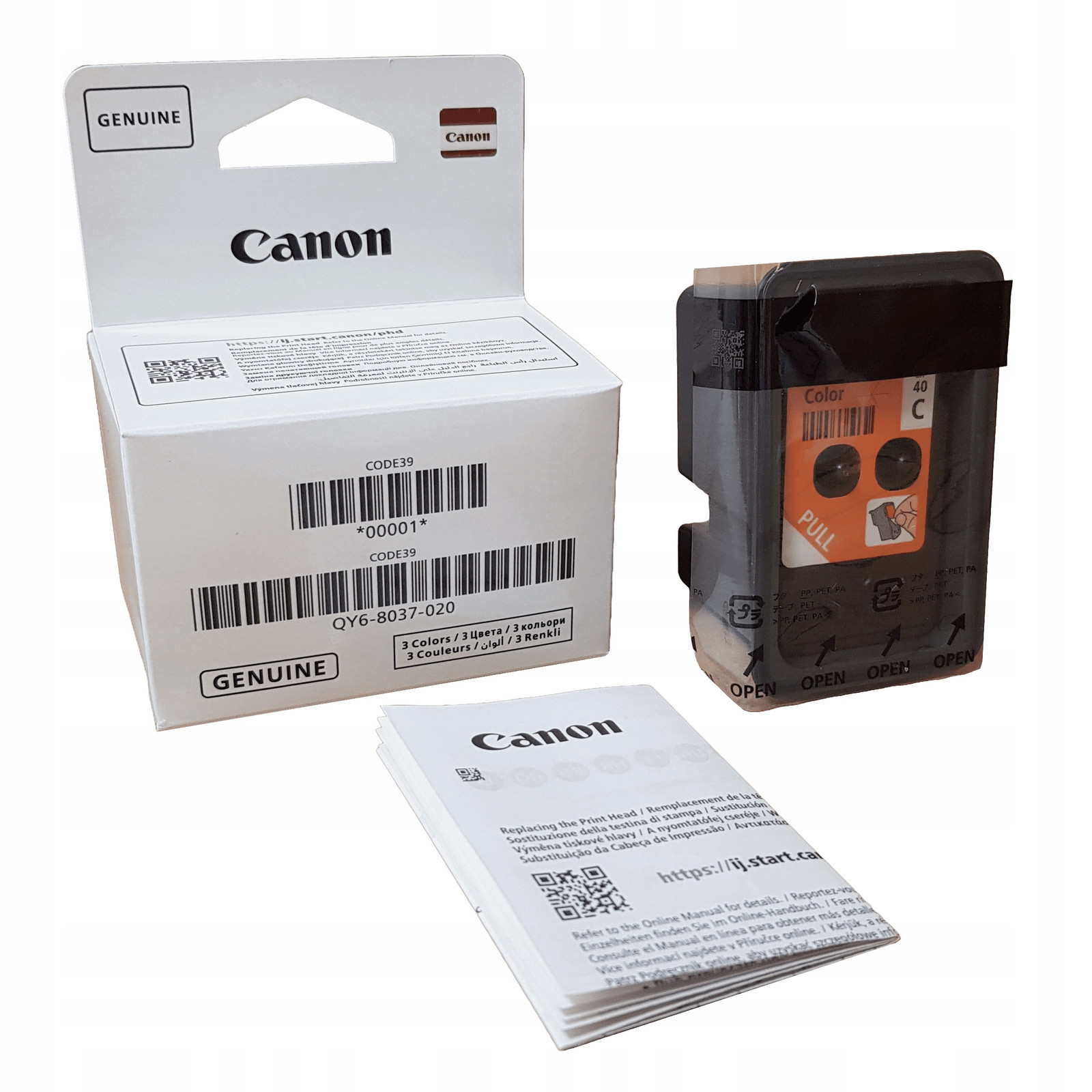 Hlava barva Canon G1420 G2430 G3420 G3470 G3472 G4430 G4470 5050 Originál