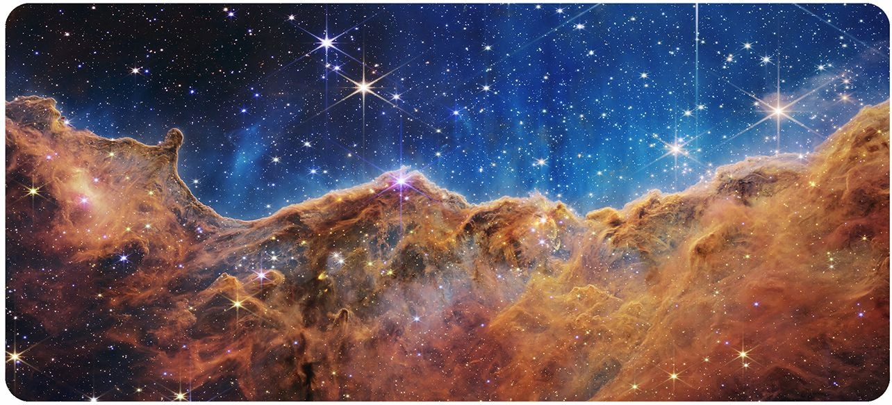 Podložka Pod Myš Mlhovina Carina James Webb 90X40 CM Rpg