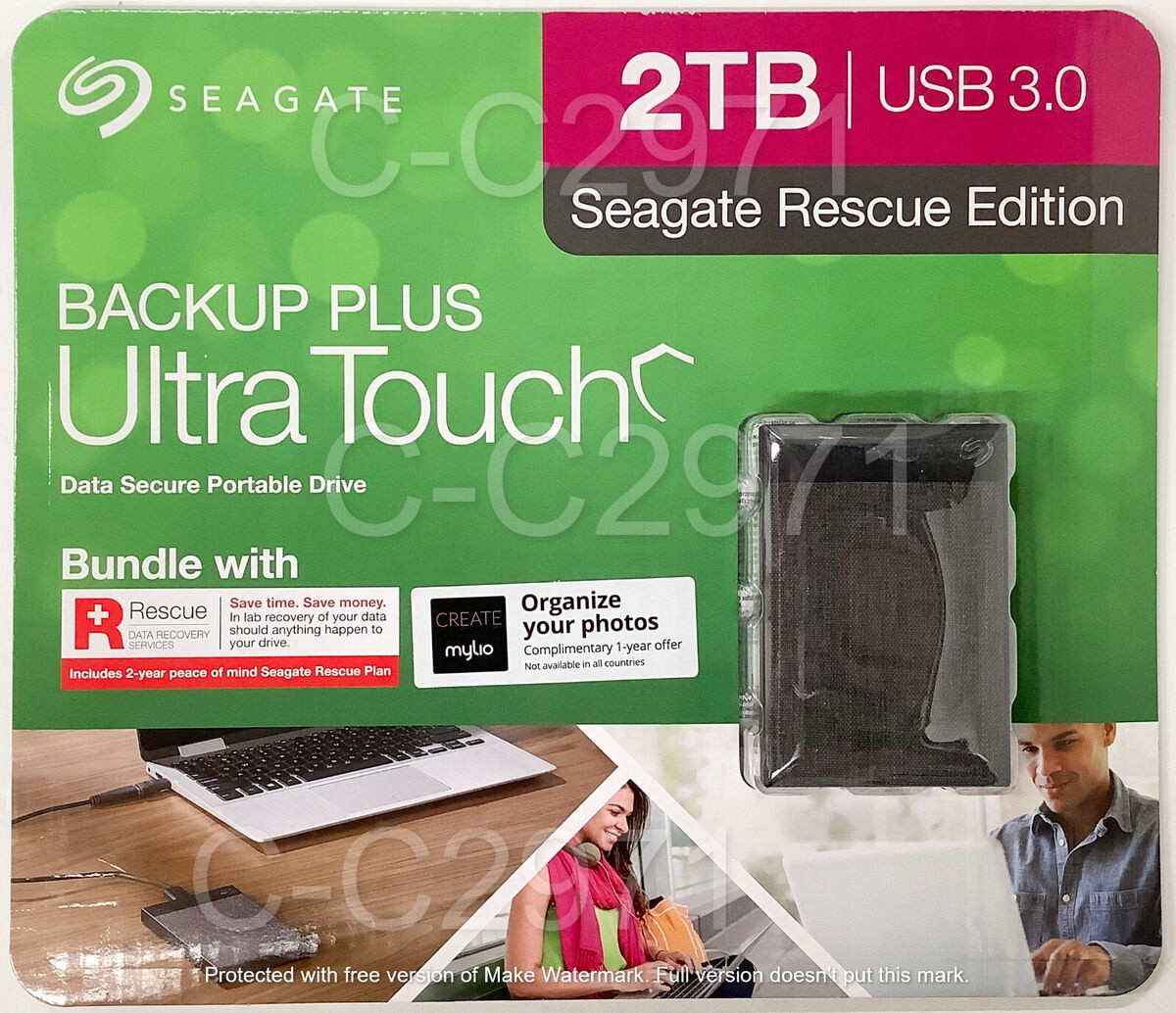 Externí disk Hdd Seagate STHH2000600 Backup Plus Ultra Touch 2TB