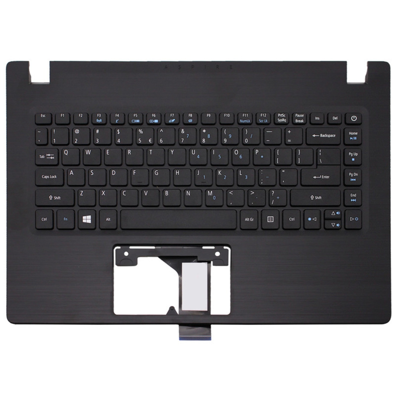 Originální kryt klávesnice pro Acer Aspire 1 A114-31-C77M Černý