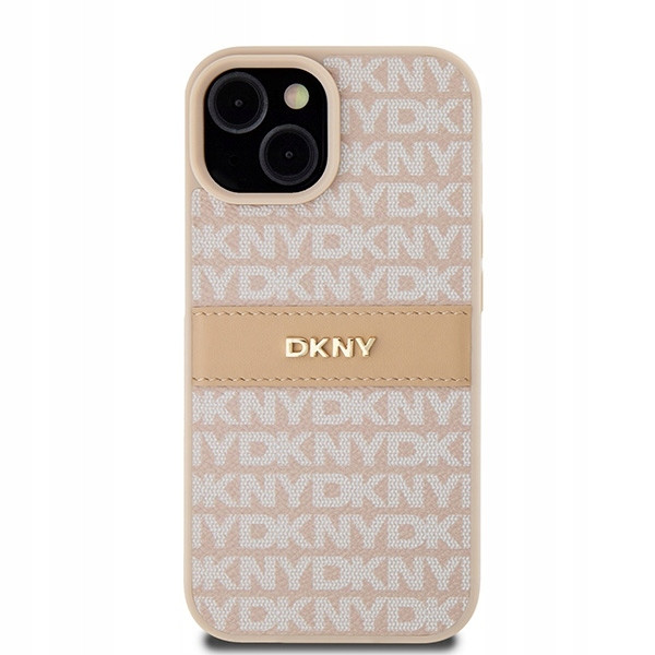 Dkny Metal Logo pouzdro Elegantní obal zadní kryt pro iPhone 13 14 15