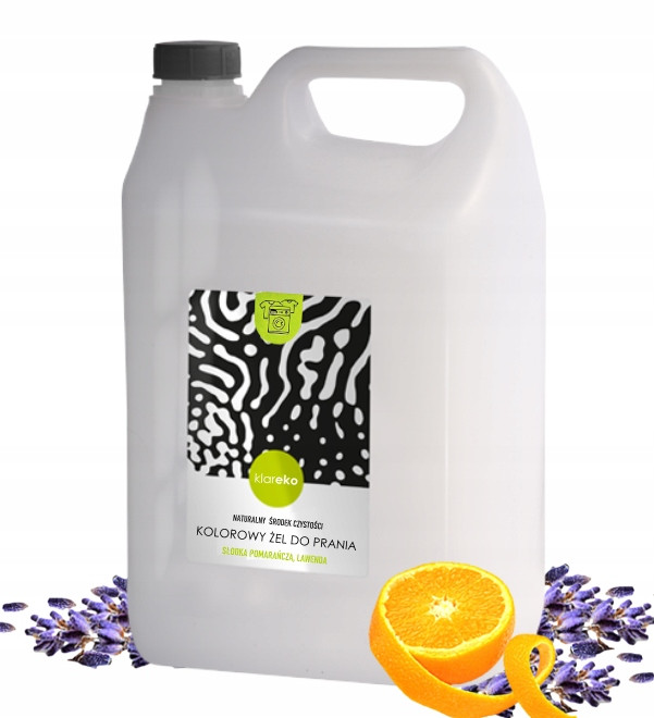 Klareko Barevný Gel Na Praní Pomeranč 5 L