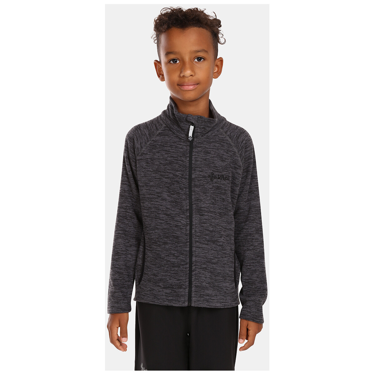Kilpi  Dětská fleecová mikina  ALACANT-J  Šedá