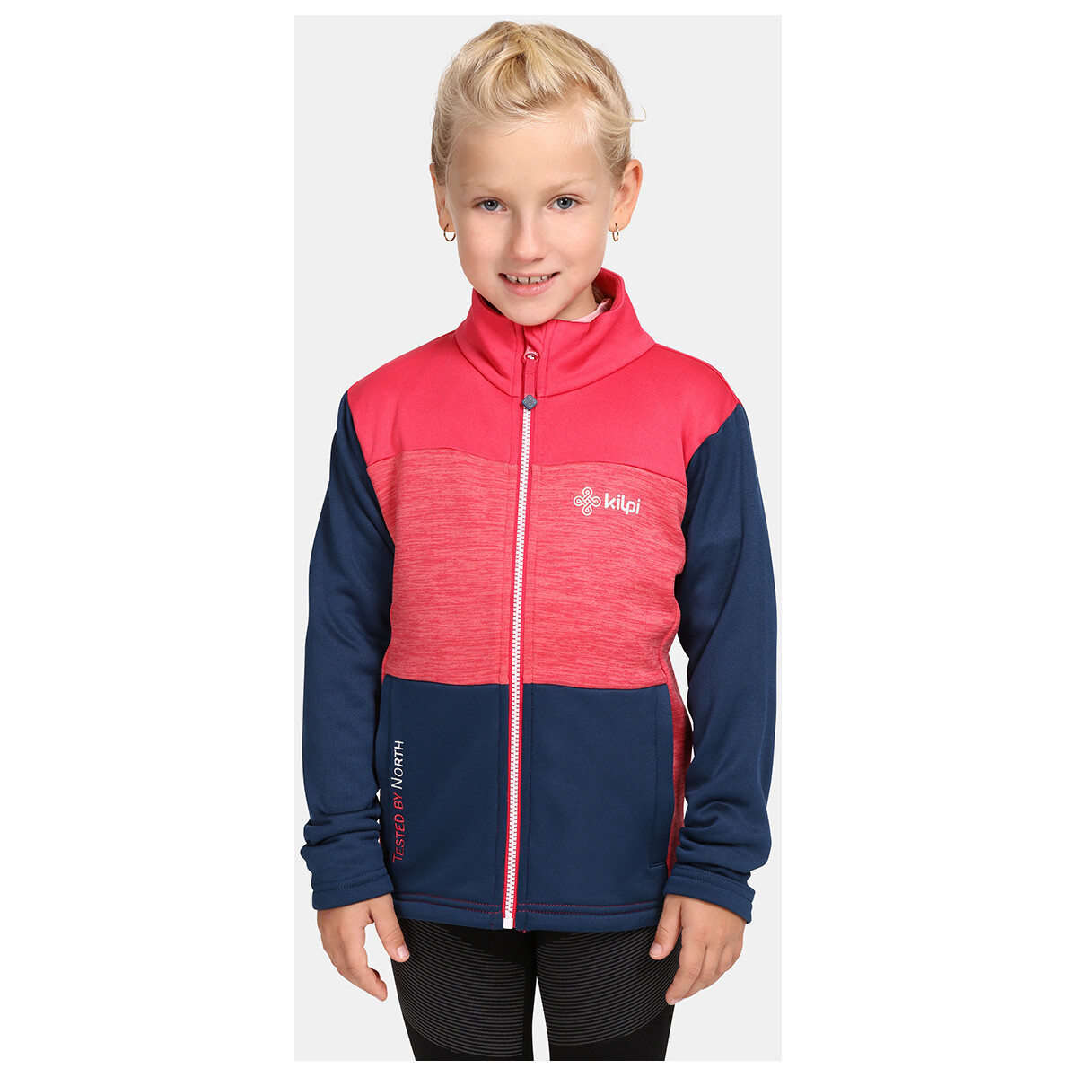 Kilpi  Dětská funkční mikina  TOMMS-J  Růžová