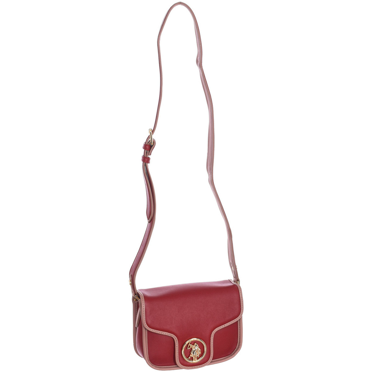 U.S Polo Assn.  BIUS55626WVP-BURGUNDY  Červená