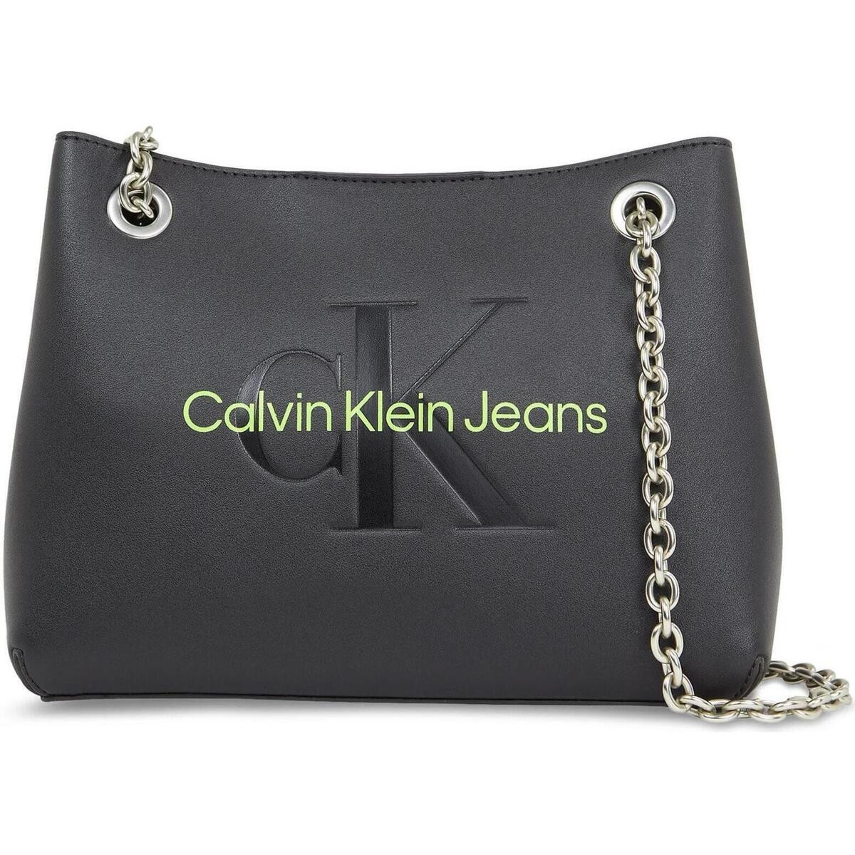 Calvin Klein Jeans  SCULPTED SHOULDER MONO K60K607831  Zelená