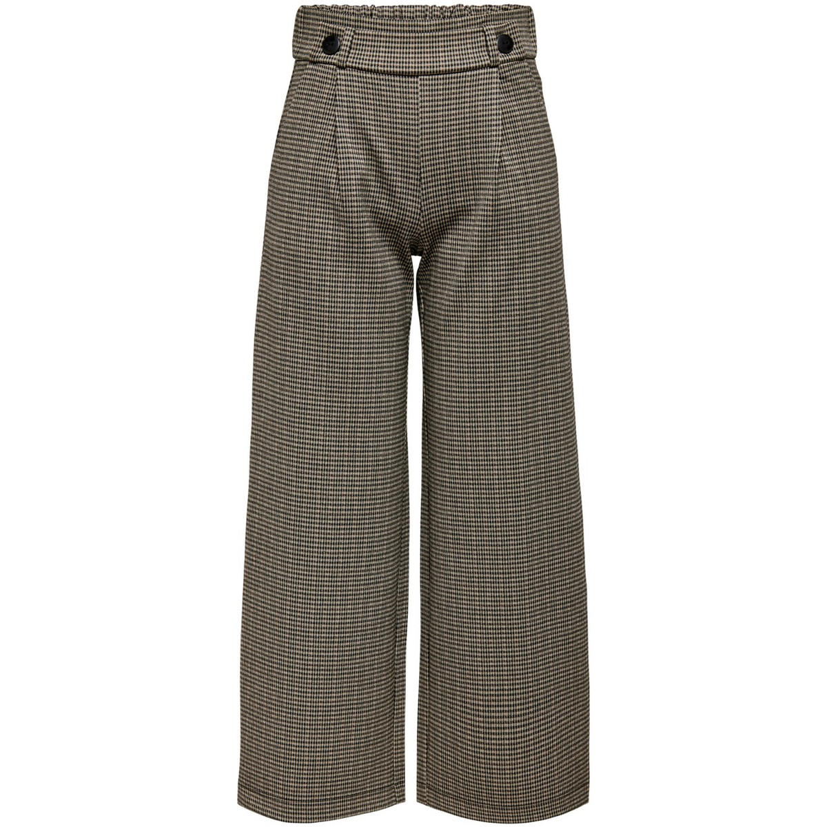 Jacqueline De Yong  JDYGEGGO MIA LONG CHECK PANT JRS 15242797  Béžová