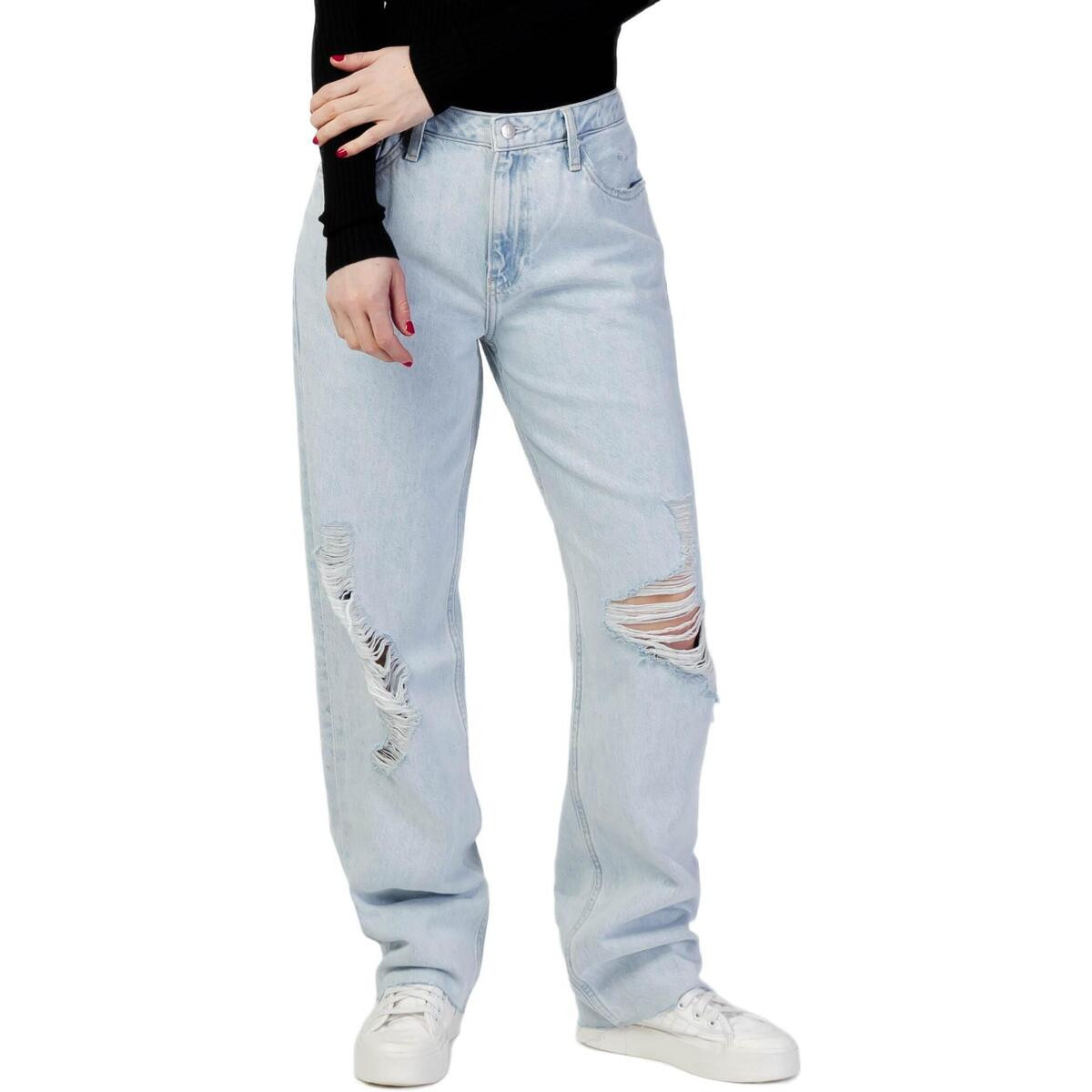 Calvin Klein Jeans  90s STRAIGHT J20J218632  Modrá