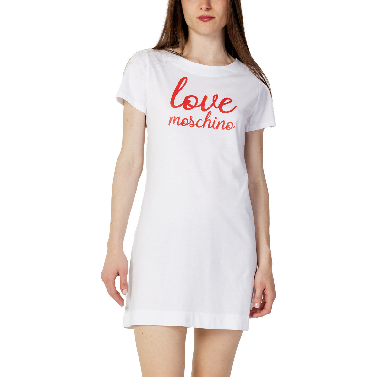 Love Moschino  STAMPA LOGO W 5 929 27 M 4405  Bílá