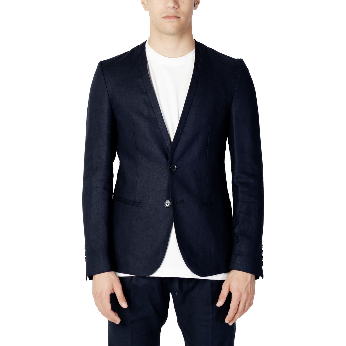 Antony Morato  BLAKE SLIM FIT MMJA00470-FA800126  Modrá