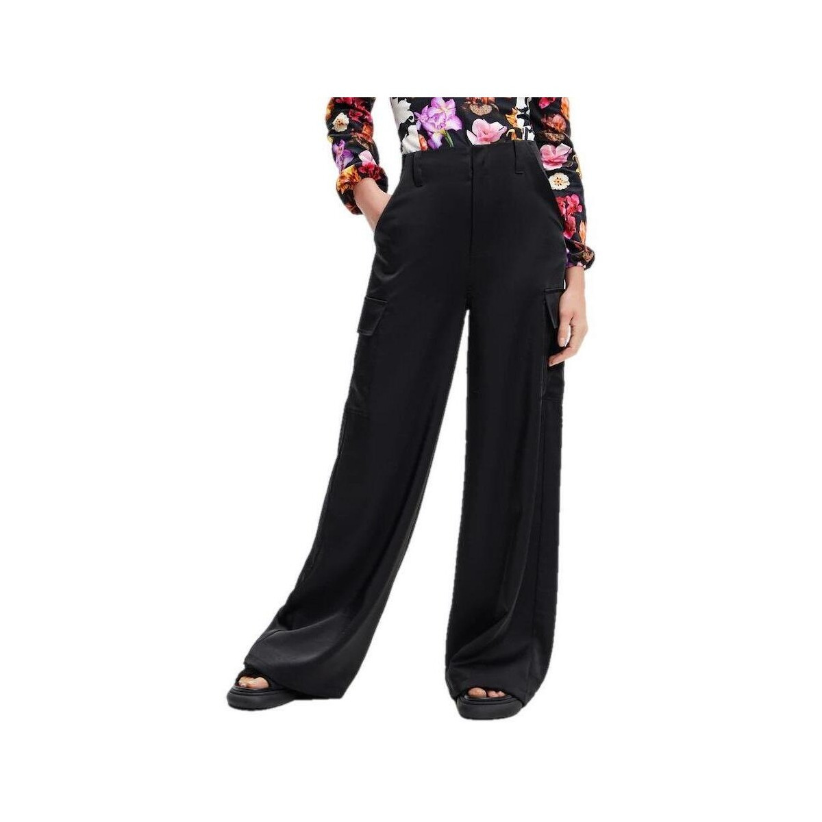 Desigual  PANT THELMA 23SWPW13  Černá