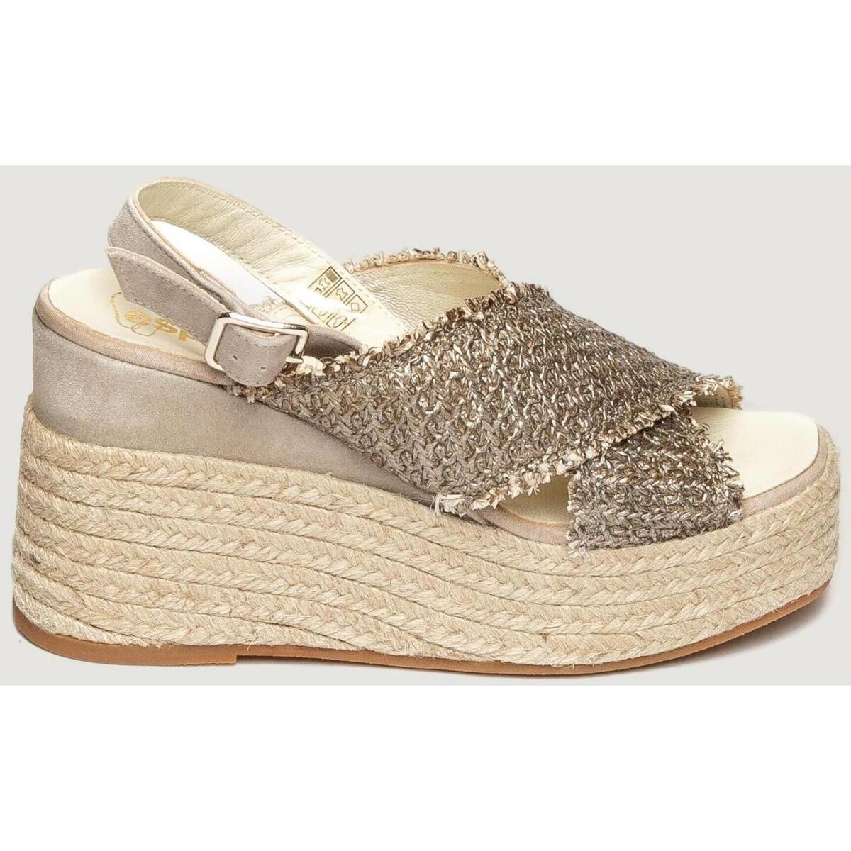 Espadrilles  ELLA RAFIA 11559044  Hnědá