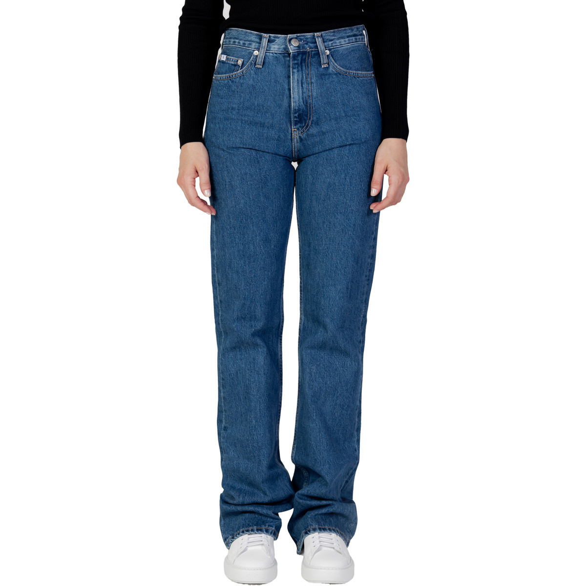 Calvin Klein Jeans  AUTHENTIC BOOTCUT J20J221803  Modrá