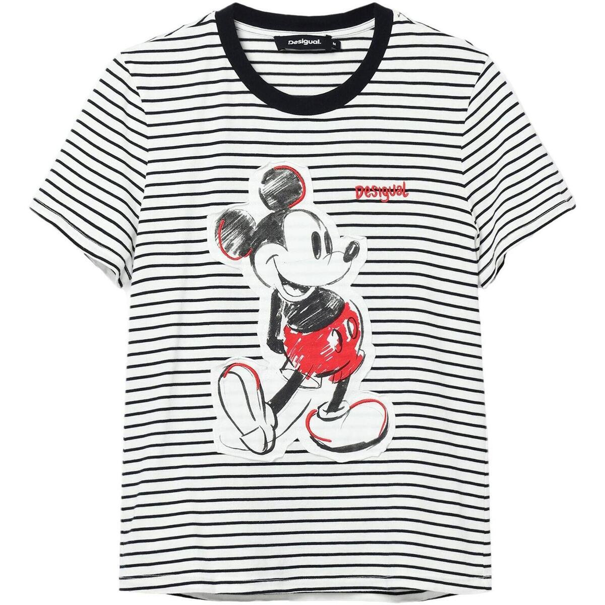 Desigual  MICKEY PATCH 24SWTK77  Bílá