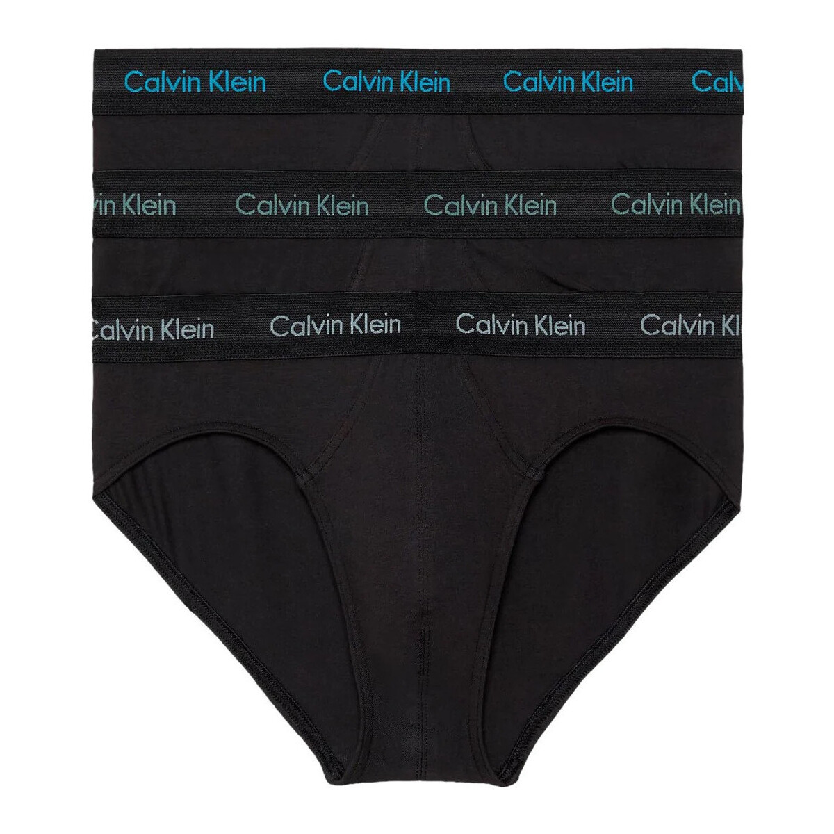 Calvin Klein Jeans  HIP BRIEF 3PK 0000U2661G  Černá