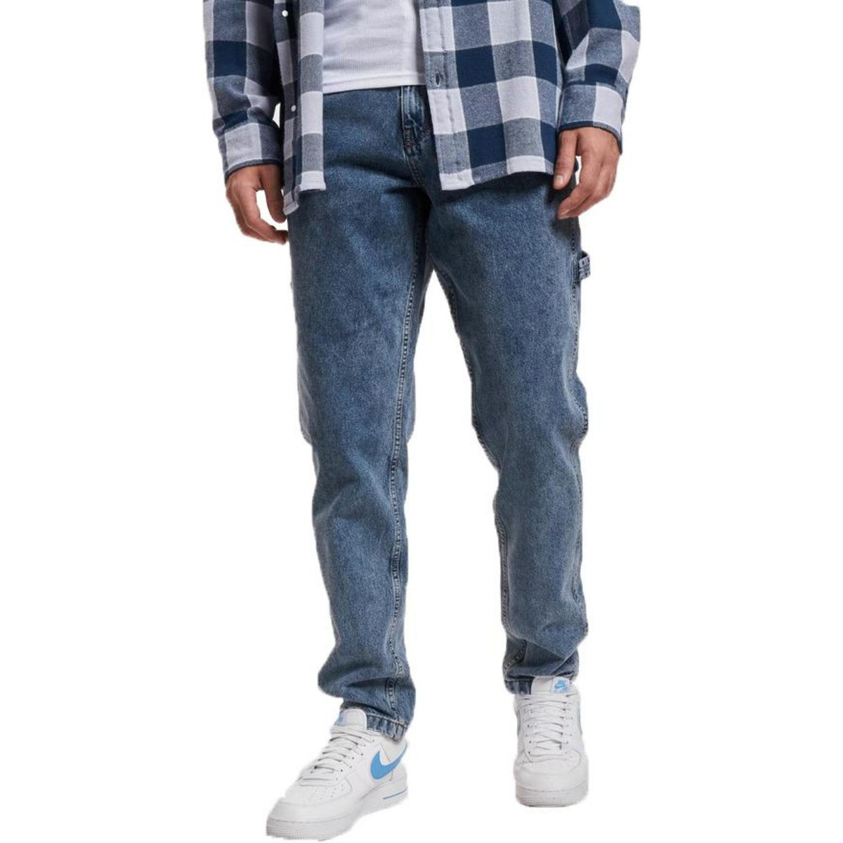 Karl Kani  RETRO TAPERED WORKWEAR DENIM 6000487  Modrá