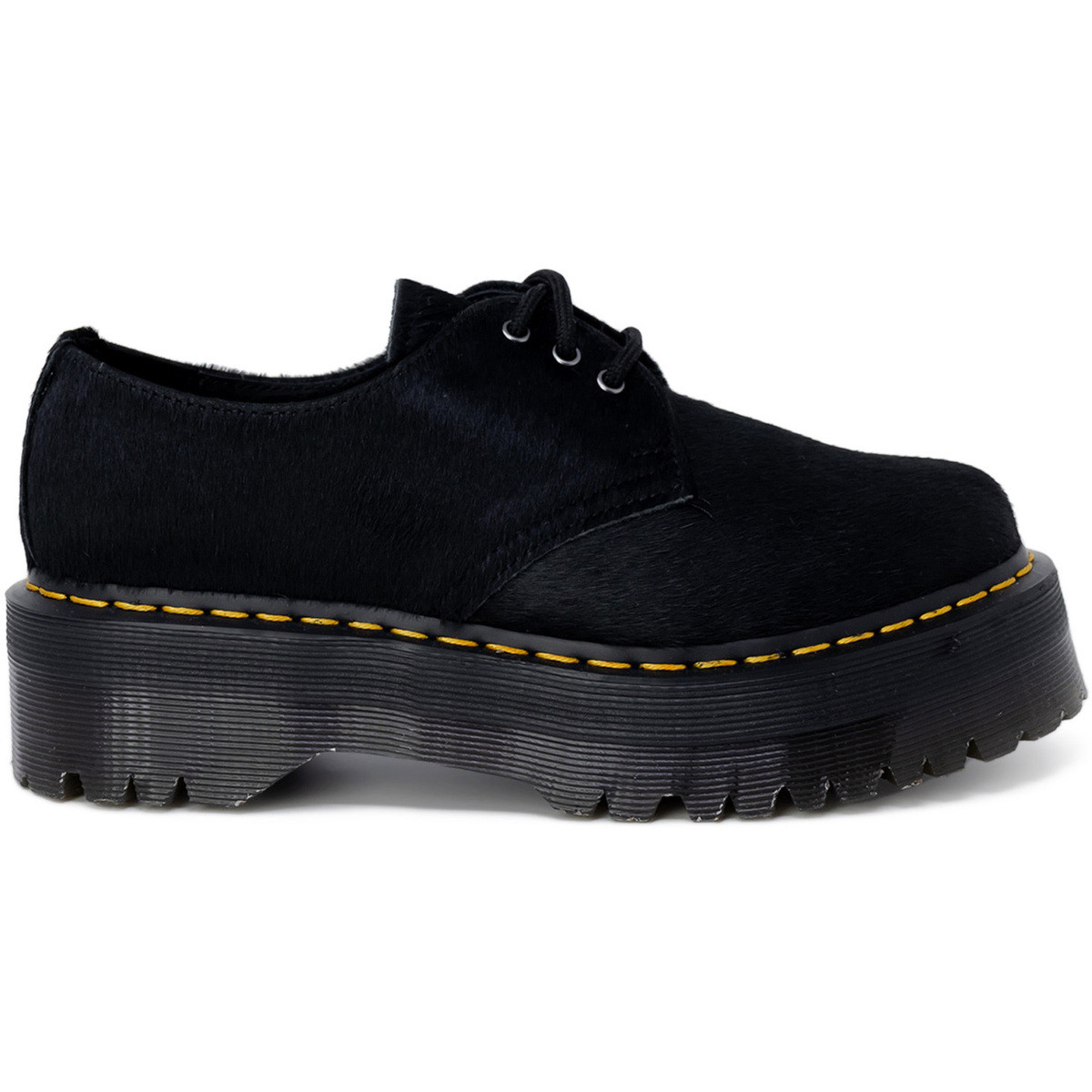 Dr. Martens  1461 Quad Hair On 31096001  Černá