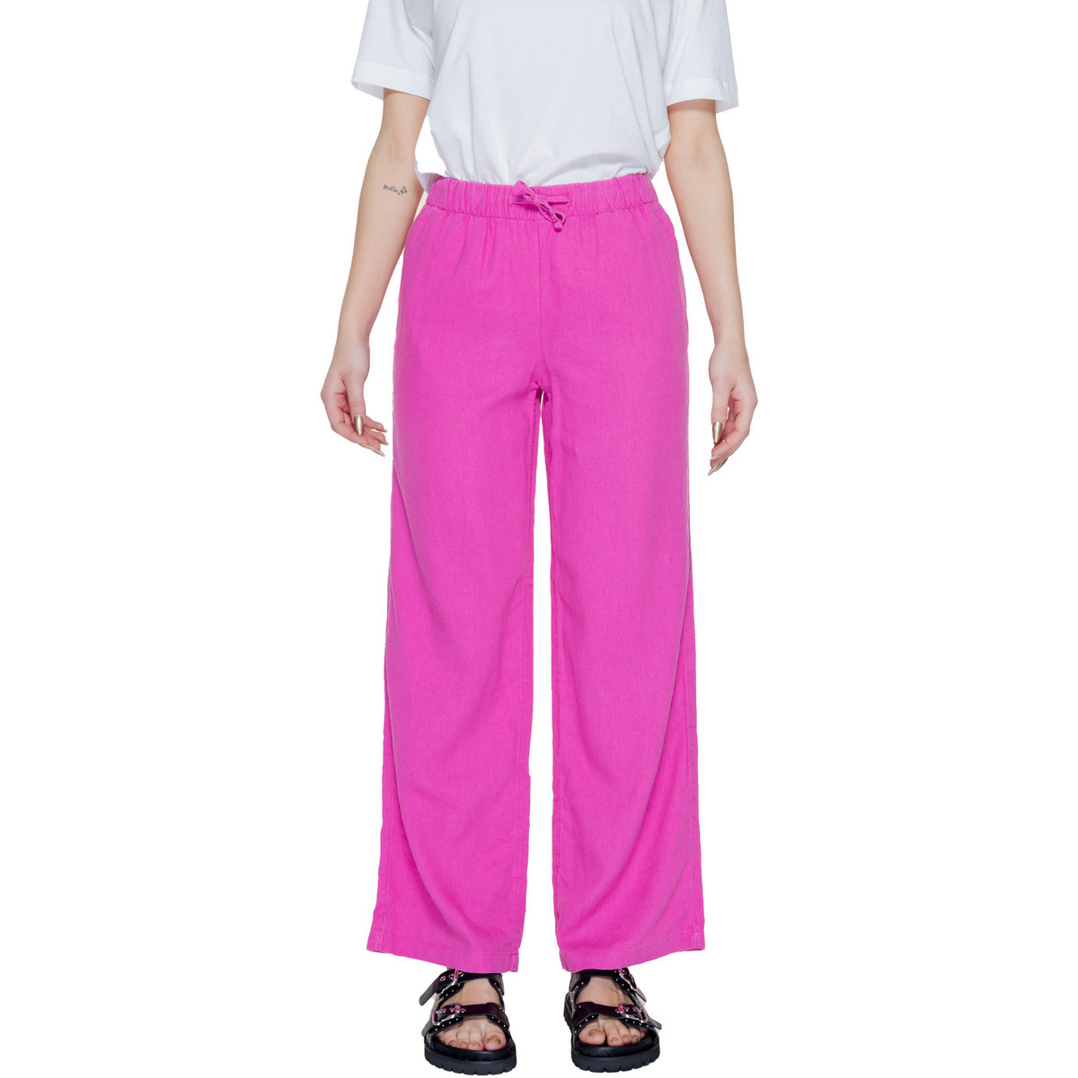 Only  Onlcaro Mw Linen Bl Pull-Up 15291807  Červená
